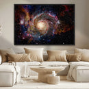 Nebula and Galaxies in Space Wall Art Canvas Print, Spiral