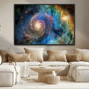 Spiral Galaxy Wall Art Canvas Print