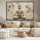 Serene Buddha Wall Art | Yoga Room Decor and Meditation Wall