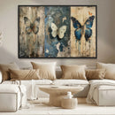 Butterfly Wall Art Trio | Vintage Butterfly Canvas Print | by MyGreatCanvas | Canvas Wall Art Prints | Photo Prints & Wall Decor