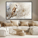 Barn Owl Wall Art | Watercolor Canvas Print | Perfect for by MyGreatCanvas | Canvas Wall Art Prints | Photo Prints & Wall Decor