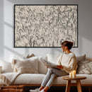 Abstract Horse Sketch Wall Art | Ready to Hang and Framed |