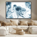 Abstract Jellyfish Canvas Print Wall Art by MyGreatCanvas | Canvas Wall Art Prints | Photo Prints & Wall Decor