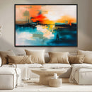 Colorful Abstract Wall Art | Bold Modern Canvas Print |