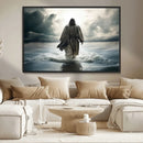 Jesus Walking on Water Wall Art | Canvas Print | Ready to