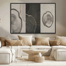 Minimalist Tree Rings Wall Art | Modern Abstract Canvas by MyGreatCanvas | Canvas Wall Art Prints | Photo Prints & Wall Decor