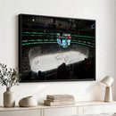American Airlines Center Dallas Stars Wall Art Canvas Print