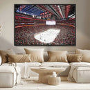 Barton Malow Little Caesars Arena Detroit Wall Art Canvas