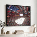 Barton Malow Little Caesars Arena Detroit Wall Art Canvas
