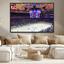 Madison New York Rangers Hockey Stadium Wall Art Canvas