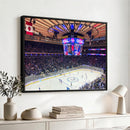 Madison New York Rangers Hockey Stadium Wall Art Canvas