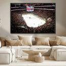 PNC Arena Raleigh North Carolina Hurricanes Hockey Stadium by MyGreatCanvas | Canvas Wall Art Prints | Photo Prints & Wall Decor