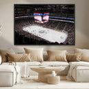 Rogers Place Edmonton Oilers Ice Hockey Stadium Wall Art, by MyGreatCanvas | Canvas Wall Art Prints | Photo Prints & Wall Decor