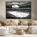Sharks Arena Blackhawks Sharks Ice Hockey Stadium Wall Art by MyGreatCanvas | Canvas Wall Art Prints | Photo Prints & Wall Decor