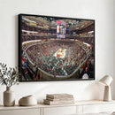 United Center Chicago Bulls Stadium Wall Art Canvas Print