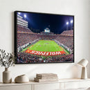 NC State Wolfpack Canvas Print - Raleigh Carter-Finley