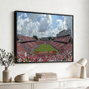 NC State Wolfpack Football Team Print Canvas- Raleigh