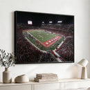 Houston Cougars Football Team Print - Houston TDECU Stadium