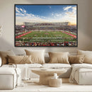 Framed Houston Cougars Football Team Print - Houston TDECU by MyGreatCanvas | Canvas Wall Art Prints | Photo Prints & Wall Decor
