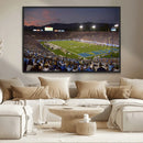 UCLA Bruins Football Team Print - Pasadena Rose Bowl Stadium