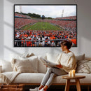 Virginia Cavaliers Football Team Print - Charlottesville Scott Stadium Print Wall Art Canvas by MyGreatCanvas | Canvas Wall Art Prints | Photo Prints & Wall Decor