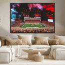 Virginia Tech Hokies Football Team Print - Blacksburg Lane by MyGreatCanvas | Canvas Wall Art Prints | Photo Prints & Wall Decor