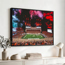Virginia Tech Hokies Football Team Print - Blacksburg Lane
