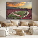 Camp Randall Stadium Wisconsin Badgers Large Wall Art Canvas