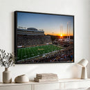 Demon Deacons Football Team Print Canvas- Winston-Salem