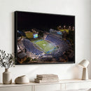 Duke University Blue Devils Football Print Canvas - Durham