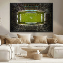 UCF Knights Football Team Print - Orlando FBC Mortgage by MyGreatCanvas | Canvas Wall Art Prints | Photo Prints & Wall Decor