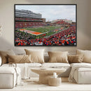 University of Illinois Fighting Illini Football Team Print - by MyGreatCanvas | Canvas Wall Art Prints | Photo Prints & Wall Decor