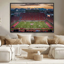 Framed Arizona Wildcats Football Team Print - Tucson Arizona by MyGreatCanvas | Canvas Wall Art Prints | Photo Prints & Wall Decor
