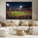 Clemson University Tigers Art Print, Football Team Print -