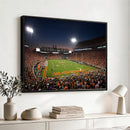 Clemson University Tigers Art Print, Football Team Print -