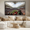 Miami Hurricanes Football Team Wall Art Print - Miami Hard