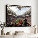 Miami Hurricanes Football Team Wall Art Print - Miami Hard