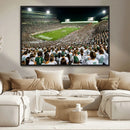 Michigan State Spartans Football Canvas Print - East Lansing