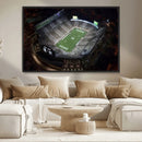 Michigan State Spartans Football Team Print - East Lansing