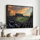 Michigan State Spartans Football Team Print - East Lansing