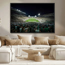 Framed Michigan State Spartans Football Team Print - East