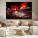 Ohio State University Buckeyes Football Team Print - by MyGreatCanvas | Canvas Wall Art Prints | Photo Prints & Wall Decor