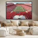 Rutgers Scarlet Knights Football Team Print - Piscataway SHI by MyGreatCanvas | Canvas Wall Art Prints | Photo Prints & Wall Decor