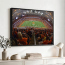 Syracuse University Orange Football Canvas Print, Football