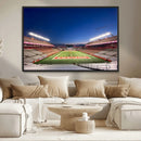 Rutgers Scarlet Knights Football Team Print - Piscataway SHI by MyGreatCanvas | Canvas Wall Art Prints | Photo Prints & Wall Decor