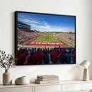 Ball State Cardinals Football Team Print - Muncie Scheumann