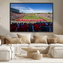 Ball State Cardinals Football Team Print - Muncie Scheumann