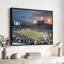 Memphis Tigers Football Team Print - Memphis Simmons Bank