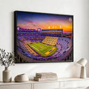 The Louisiana State University Tigers Football Team Print -