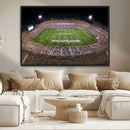 The University of Connecticut UCONN Huskies Football Team by MyGreatCanvas | Canvas Wall Art Prints | Photo Prints & Wall Decor